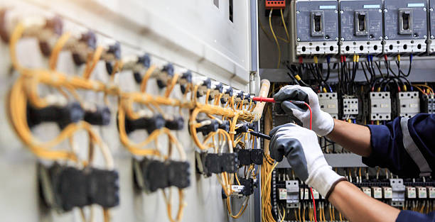 Professional Electrician technician working in Kings Grant, NC